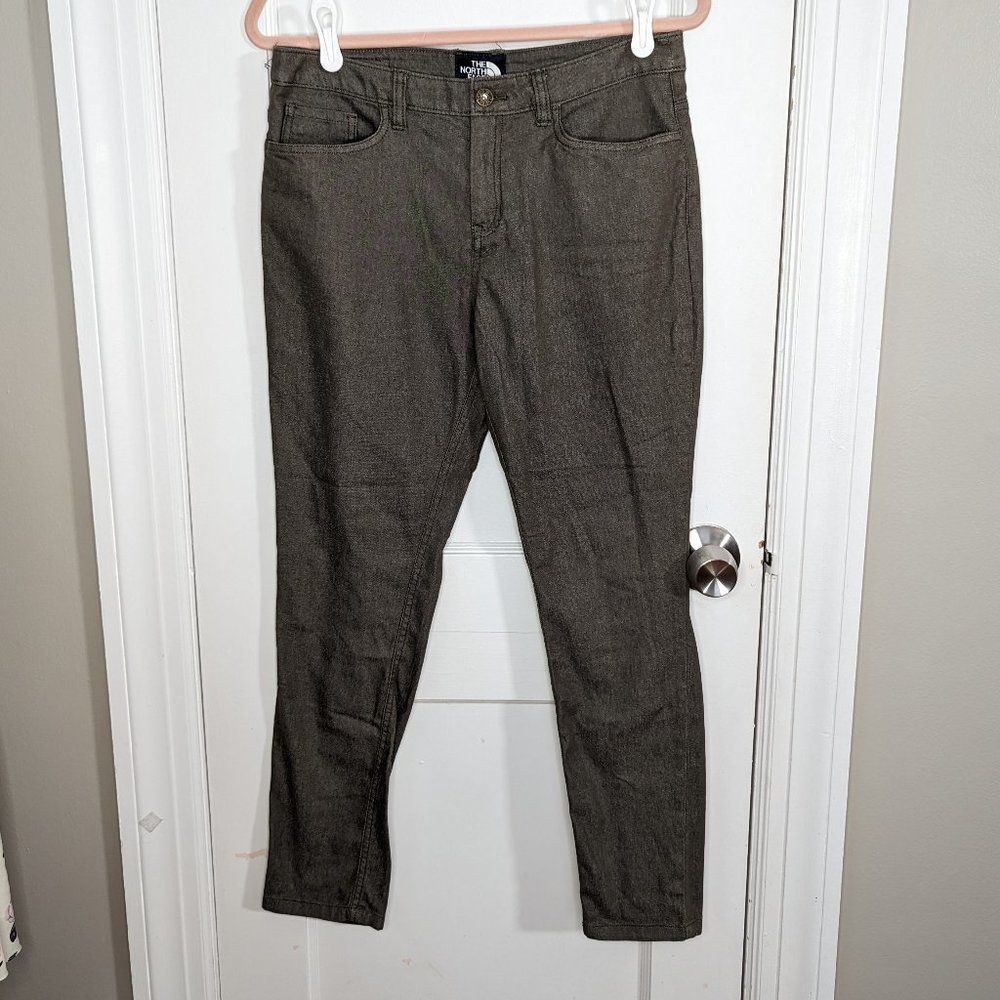 The North Face | Taupe Stretch Cotton Pants Size 8